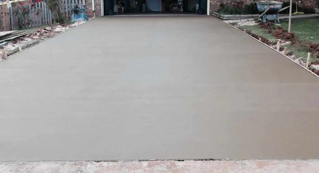 Concrete driveways