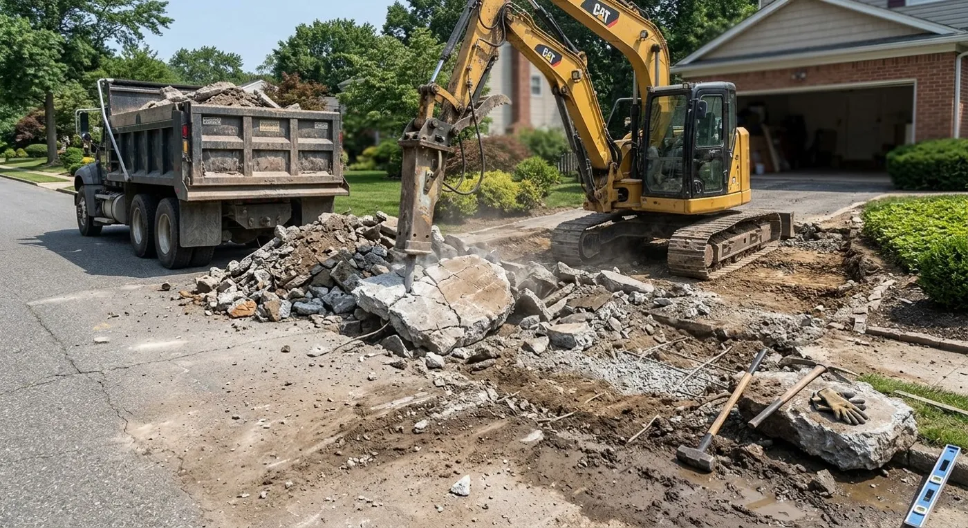 Concrete Demolition and Removal in Vacaville, CA